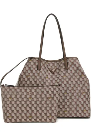 Guess Shopper Schoudertas G Wave Large 2 In 1 Tote Bag Bruine
