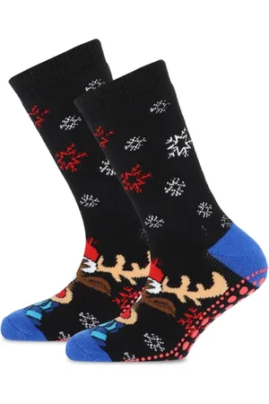 Yellow Moon Homesocks kerst maat 27-30
