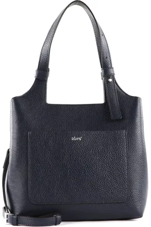 Abro+ Leren Handtas Schoudertas Leather Ariete Gaia Handbag Donkerblauw