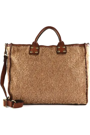 Campomaggi Schoudertas Shopper Shopping Bag Bruine