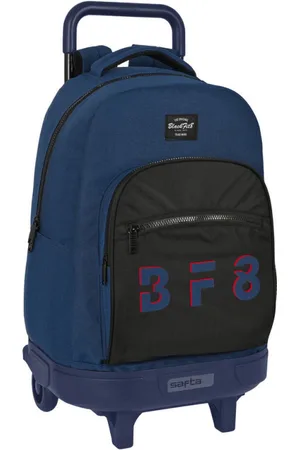 Blackfit8 Schoolrugzak met Wielen Urban Marineblauw (33 x 45 x 22 cm)