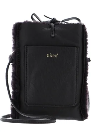 Abro+ Leren Telefoontasje Leather Dalia Phone Bag Raquel Donkerbruin