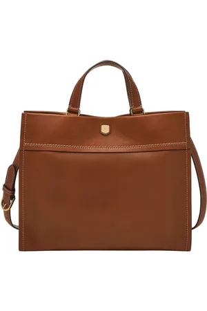 Fossil Shopper Schoudertas Gemma Tote Bag Bruine