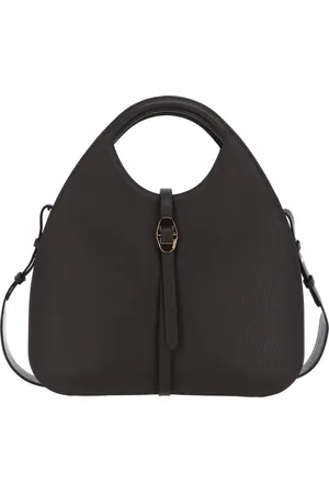 Coccinelle Leren Handtas Schoudertas Cosima Handbag Bruine
