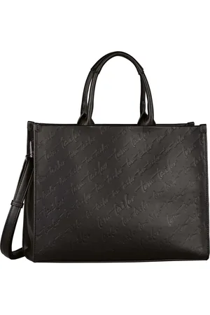 TOM TAILOR Shopper Schoudertas Denice Zip Tote Bag Zwart