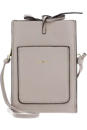 Abro+ Leren Telefoontasje Leather Dalia Phone Bag Raquel Beige