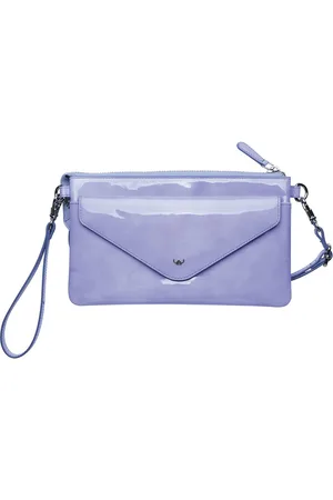 Golden head Leren Koppeling Avondtas Carrara RFID Protect Minibag Paars