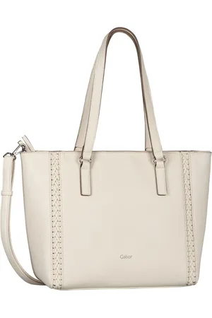 Gabor Schoudertas Jolene Zip Shopper Crème