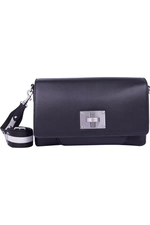 JOOP! Leren Schoudertas Carino Muna Shoulderbag Zwart