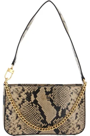 Guess Schoudertas Avondtas Katey Mini Top Zip Shoulder Bag Kaki