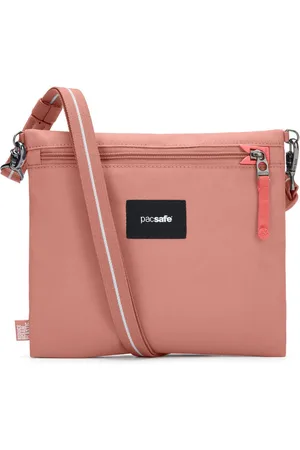 Pacsafe GO Crossbody Pouch - 3.5 L - RFID-blokkerend - Anti-diefstal Tas - Waterafstotend - Beveiligde Tas - Festival Tas - Reistas - Schoudertas - Turn & Lock Security Hooks - Veelzijdige Opbergtas - Gerecycled Polyester