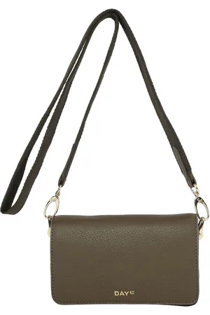 Day Et Leren Schoudertas Avondtas City Bags Mini Crossbody Bag Groene