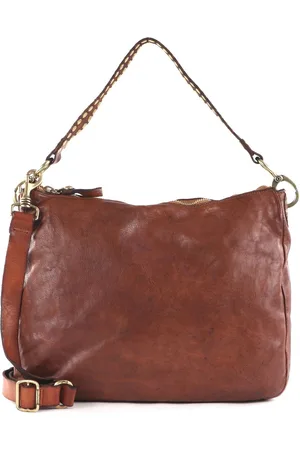 Campomaggi Leren Schoudertas Shoulder Bag Bruine