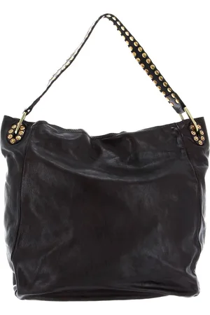 Campomaggi Leren Schoudertas Handtas Shoulder Bag Bruine