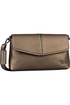 TOM TAILOR Schoudertas Avondtas Ronja Flap Bag Brons