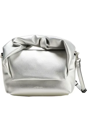 QS by s.Oliver Handtas Schoudertas Handbag Zilverkleurig