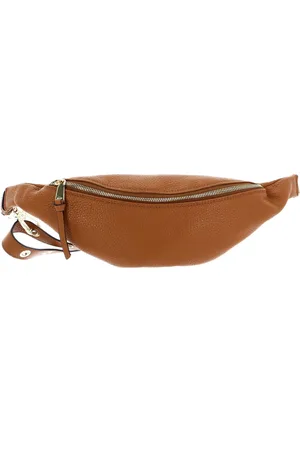 Abro+ Leren Gordeltas Leather Adria Belt Bag Linna Bruine