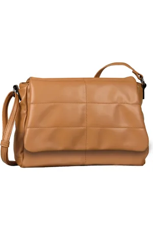 TOM TAILOR Schoudertas Sarina Flap Bag Bruine