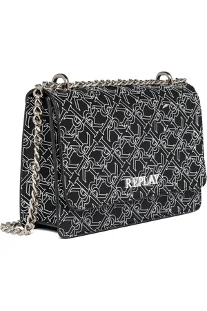 Replay Schoudertas Crossbody Bag Zwart