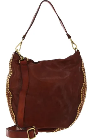 Campomaggi Leren Schoudertas Shoulder Bag Bruine