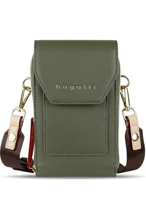 Bugatti Schoudertas Telefoontasje Ella Crossover Purse Bag Olijfgroen