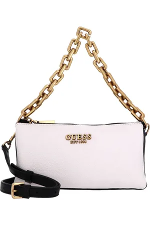 Guess Handtas Schoudertas Turin Mini Tri Compartment Top Zip Roze