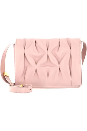 Coccinelle Leren Schoudertas Marquise Goodie Shoulder Bag Roze