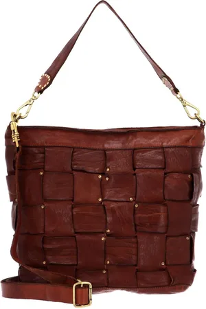 Campomaggi Leren Schoudertas Shoulder Bag Bruine