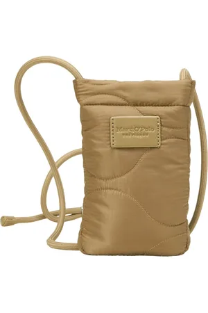 Marc O’ Polo Telefoontasje Cellphone Bag Lichtbruin