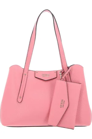 Guess Schoudertas Eco Brenton Girlfriend Satchel Koraalrood
