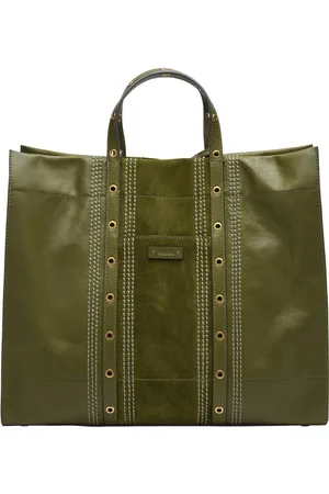 Fossil Schoudertas Shopper Carmen Tote Groene