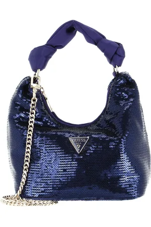 Guess Handtas Velina Hobo Bag Donkerpaars