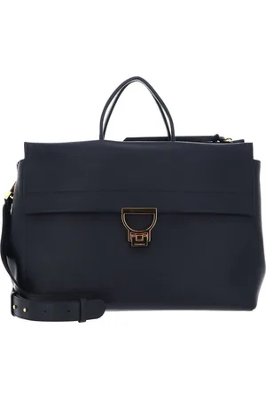 Coccinelle Leren Schoudertas Arlettis Shoulderbag Blauw