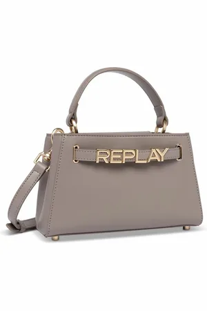 Replay Handtas Schoudertas Handbag Grijs