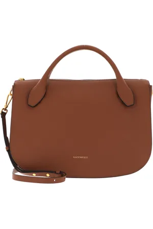 Coccinelle Leren Handtas Schoudertas Arpege Handbag Bruine