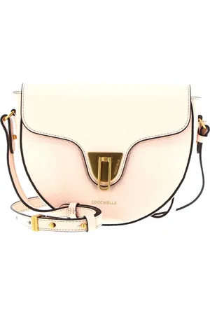 Coccinelle Leren Schoudertas Avondtas Beat Soft Crossover Bag Roze