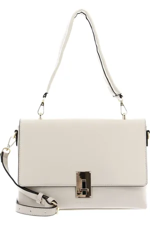 Seidenfelt Manufaktur Schoudertas Birsta Satchel Crossbody Bag Crème