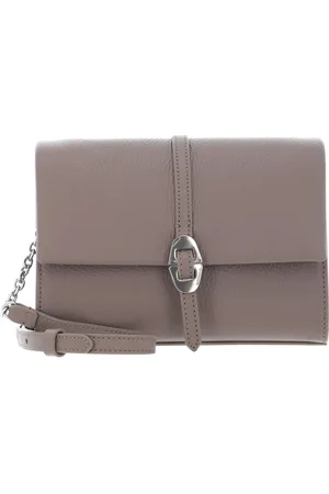 Coccinelle Leren Schoudertas Dorian Mini Bag Grained Leather