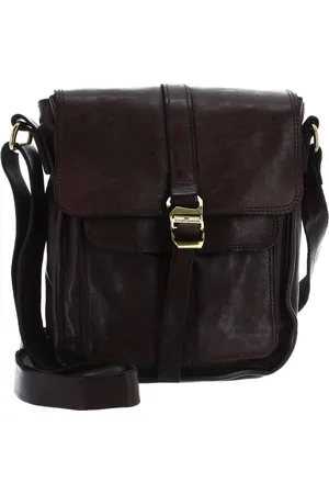 Campomaggi Leren Schoudertas Crossbody Bruine
