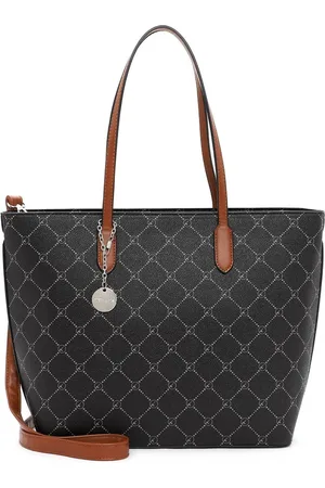 Tamaris Shopper Schoudertas Anastasia Shopping Bag Zwart Veelkleurig