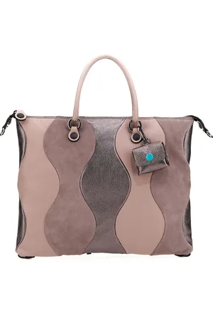 Gabs Leren Shopper Rugzak G3 Plus Momu Scultura Oud roze