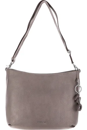 Mandarina Duck Leren Schoudertas Mellow Lux Hobo Goudkleurig