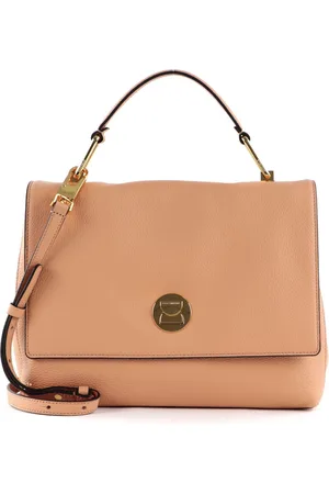 Coccinelle Leren Handtas Schoudertas Liya Handbag Oranje