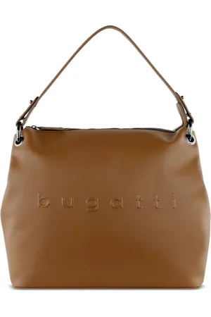 Bugatti Leren Schoudertas Daphne Ladies Bag Bruine