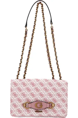 Guess Schoudertas Izzy Convertible Crossbody Flap Roze