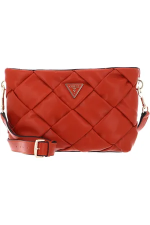 Guess Schoudertas Zaina Top Zip Crossbody Bag Oranje