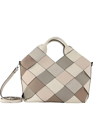 Gerry Weber Handtas Schoudertas Checker Handbag LHZ Veelkleurig Beige