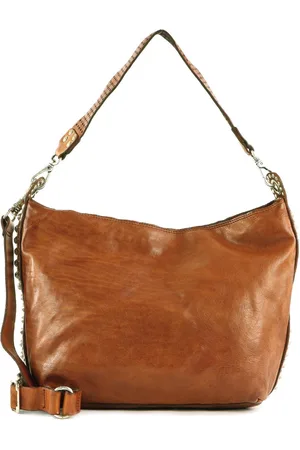 Campomaggi Leren Schoudertas Shoulder Bag Bruine