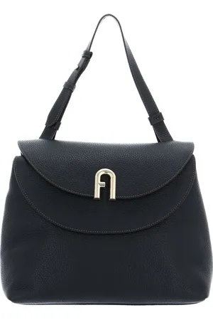 Furla Leren Handtas Avondtas Primula Top Handle Zwart