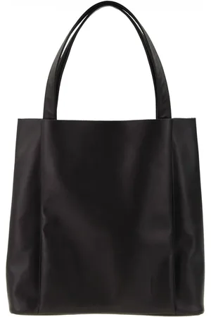 Cinque Leren Schoudertas Shopper Capri Bag Handbag Zwart